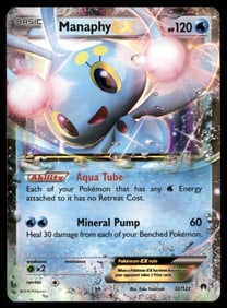 Manaphy EX XY - BREAKpoint #32/122 Holo Pokemon Card
