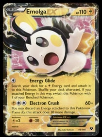 Emolga EX XY Base Set #46/146 Holo Pokemon Card