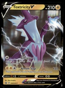 Toxtricity V SWSH: Sword & Shield Promo Cards #SWSH017 Holo Pokemon Card