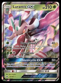 Lurantis GX SM Base Set #15/149 Holo Pokemon Card