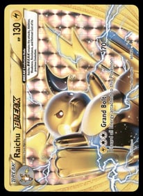 Raichu BREAK XY - BREAKthrough #50/162 Holo Pokemon Card