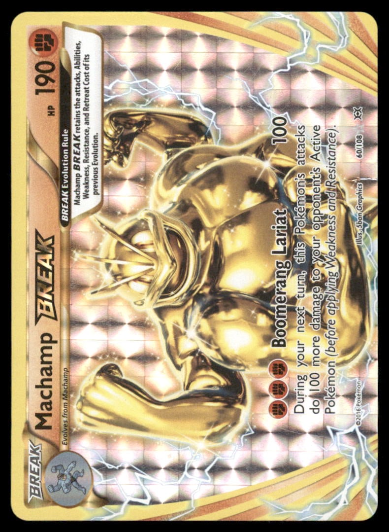 Machamp BREAK XY - Evolutions #60/108 Holo Pokemon Card (1 of 2)