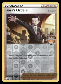 Boss's Orders League & Championship Cards #154/192 Holo Pokemon Card