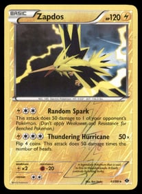 Zapdos Blister Exclusives #041/099 Holo Pokemon Card
