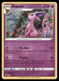 Espeon SWSH: Sword & Shield Promo Cards #SWSH174 Holo Pokemon Card