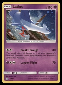 Latios SM Promos #SM88 Holo Pokemon Card