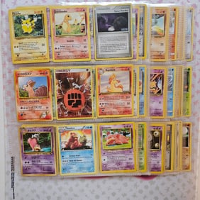 Lot of 144 ALL VINTAGE Pokemon Cards