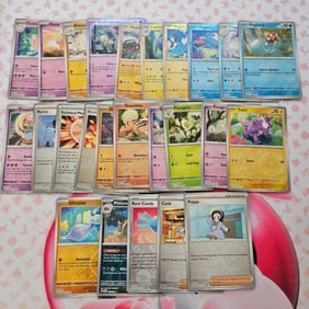 LOT OF 25 ALL REV HOLO POKEMON CARDS