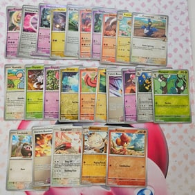 LOT OF 25 ALL REV HOLO POKEMON CARDS