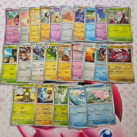 LOT OF 25 ALL REV HOLO POKEMON CARDS