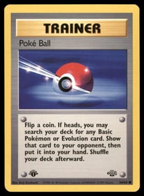 Poke Ball Jungle #64/64 1st. ED. Pokemon Card
