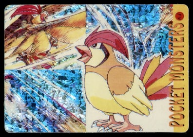 Pidgeotto Holo Prism Sticker Japanese Pokemon Card Pocket Monsters