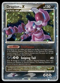 Drapion LV.X Platinum #123/127 Holo Pokemon Card