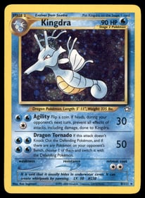 Kingdra Neo Genesis #008/111 Holo Pokemon Card