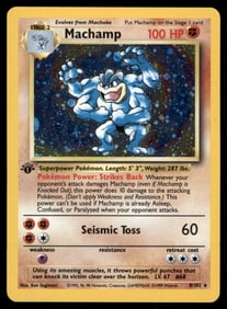 Machamp Deck Exclusives #008/102 Holo Pokemon Card