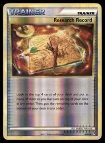 Research Record Call of Legends #84/95 Holo Pokemon Card