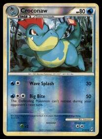 Croconaw Call of Legends #41/95 Holo Pokemon Card