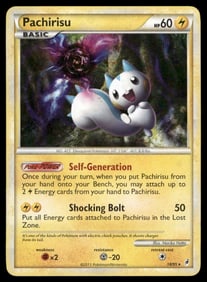 Pachirisu Call of Legends #18/95 Holo Pokemon Card