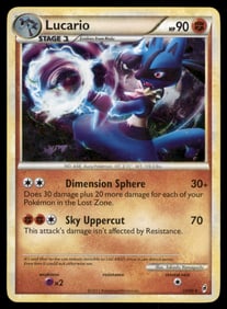 Lucario Call of Legends #14/95 Holo Pokemon Card