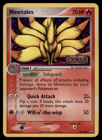 Ninetales Stamped Power Keepers #19/108 Holo Pokemon Card