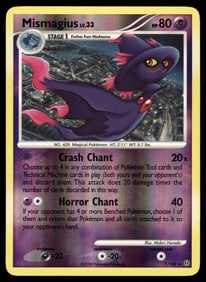 Mismagius Stormfront #7/100 Holo Pokemon Card