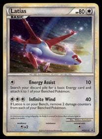 Latias HGSS Promos #HGSS10 Holo Pokemon Card