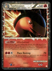 Typhlosion (Prime) HeartGold SoulSilver #110/123 Holo Pokemon Card