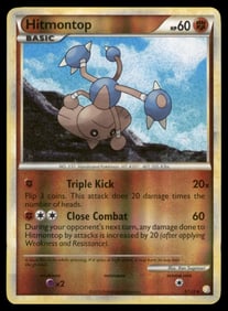 Hitmontop HeartGold SoulSilver #5/123 Holo Pokemon Card