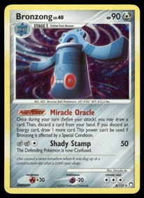 Bronzong Mysterious Treasures #6/123 Holo Pokemon Card