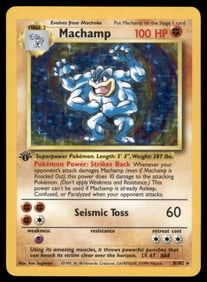 Machamp Deck Exclusives #008/102 Holo Pokemon Card