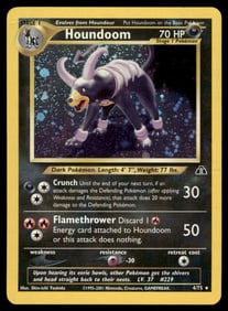 Houndoom (4) Neo Discovery #04/75 Holo Pokemon Card
