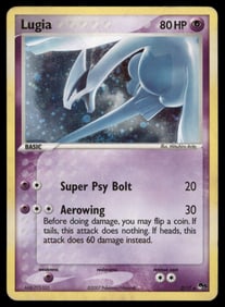 Lugia POP Series 5 #002/017 Holo Pokemon Card