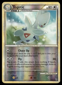 Togetic Undaunted #39/90 Holo Pokemon Card