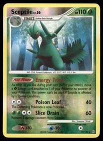 Sceptile Deck Exclusives #010/100 Holo Pokemon Card