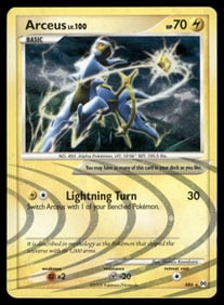 Arceus (AR6) Arceus #AR6 Holo Pokemon Card