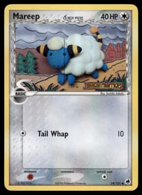 Mareep (Delta Species) Stamped Dragon Frontiers #54/101 Holo Pokemon Card