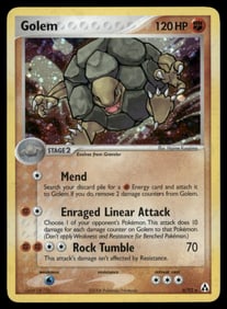 Golem Legend Maker #6/92 Holo Pokemon Card