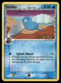 Swablu (Delta Species) Dragon Frontiers #65/101 Holo Pokemon Card