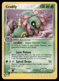 Cradily Sandstorm #3/100 Holo Pokemon Card