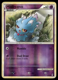 Misdreavus Call of Legends #65/95 Holo Pokemon Card