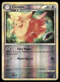 Clefable Call of Legends #1/95 Holo Pokemon Card