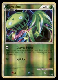 Carnivine Unleashed #46/95 Holo Pokemon Card