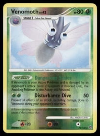 Venomoth DP3: Shining Darkness # Holo Pokemon Card