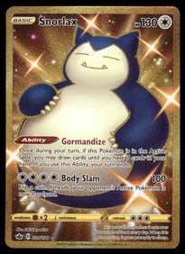 Snorlax (Secret) SWSH06: Chilling Reign #224/198 Holo Pokemon Card