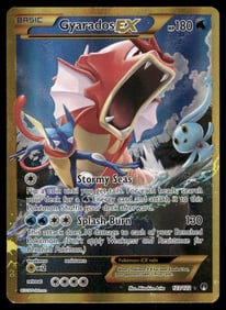 Gyarados EX (Secret) XY - BREAKpoint #123/122 Holo Pokemon Card
