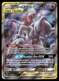 Mewtwo & Mew GX SM Promos #SM191 Holo Pokemon Card