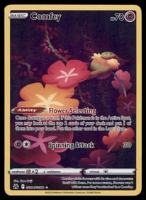 Comfey Crown Zenith: Galarian Gallery #GG14/GG70 Holo Pokemon Card