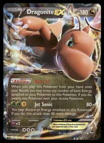 Dragonite EX XY - Furious Fists #74/111 Holo Pokemon Card