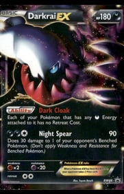 Darkrai EX Black and White Promos #BW46 Holo Pokemon Card