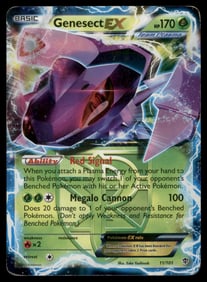 Genesect EX (Team Plasma) Plasma Blast #11/101 Holo Pokemon Card